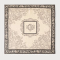 Clifford - Beige Ivy Scarf