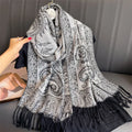 Foix - Monochrome Bloom Wrap
