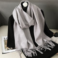 Misty Grey Scarf