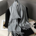 Frost Gray Scarf