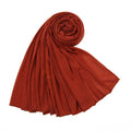 Countess Veil Hijab – Rust Orange