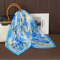 Lancellotti - Azure Blossom Scarf