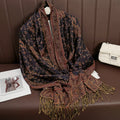 Chantilly - Midnight Rose Wrap